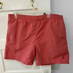 Polo ralph lauren like new coral peach swim shorts / swim trunks